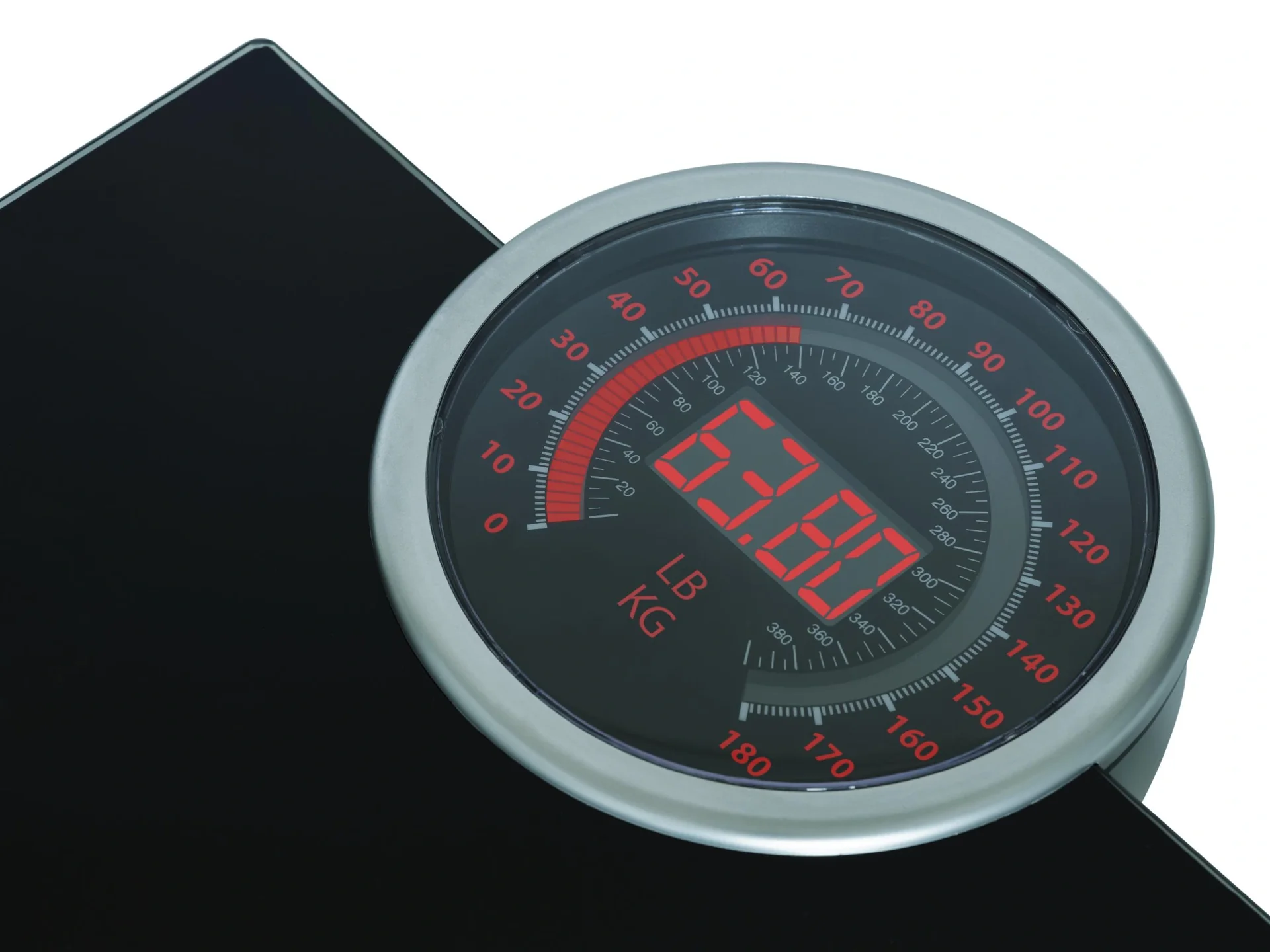 Glaswaage "Cora", 180 kg, Schwarz - 2