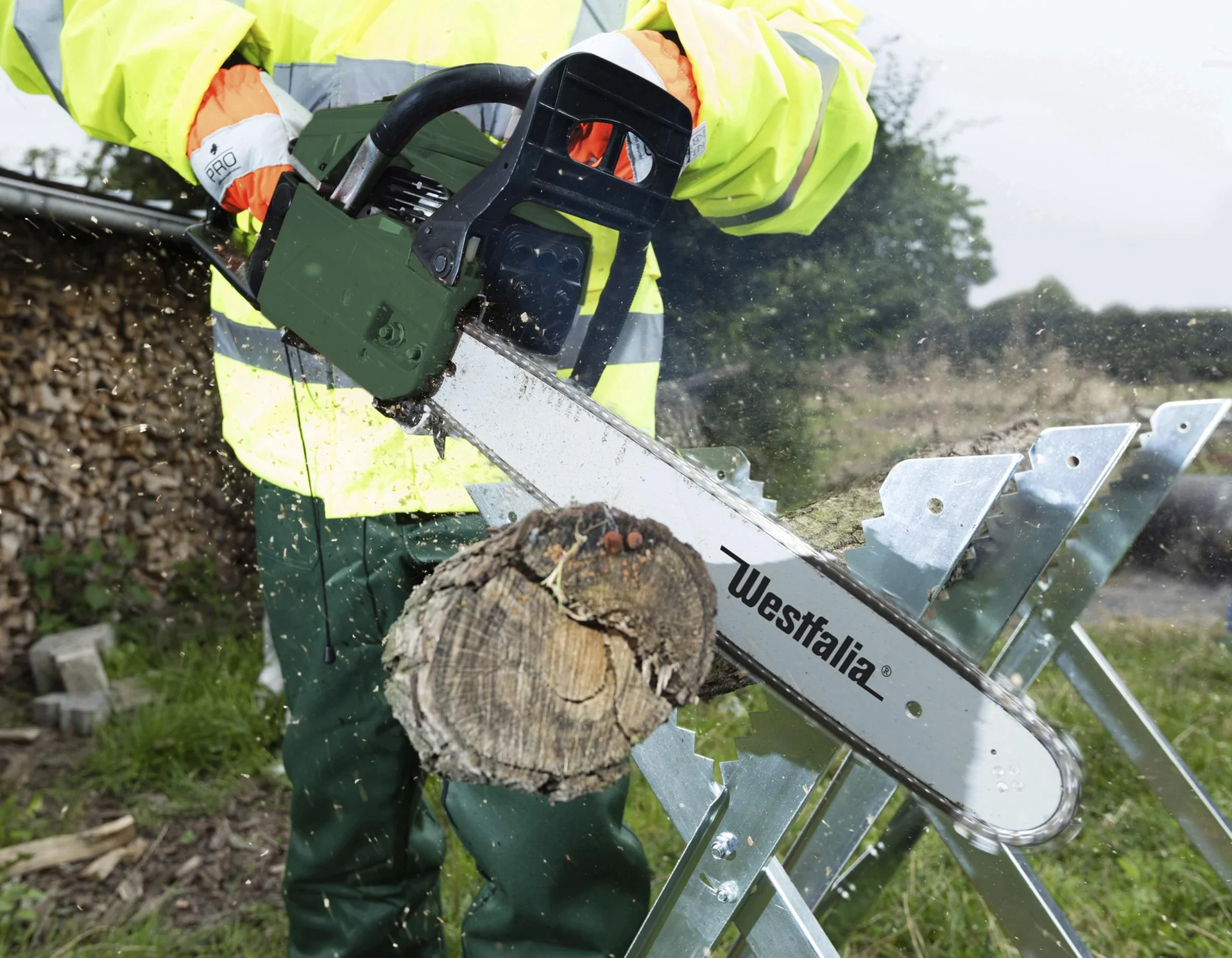 Elektrische Kettensäge 2200 Watt - 8