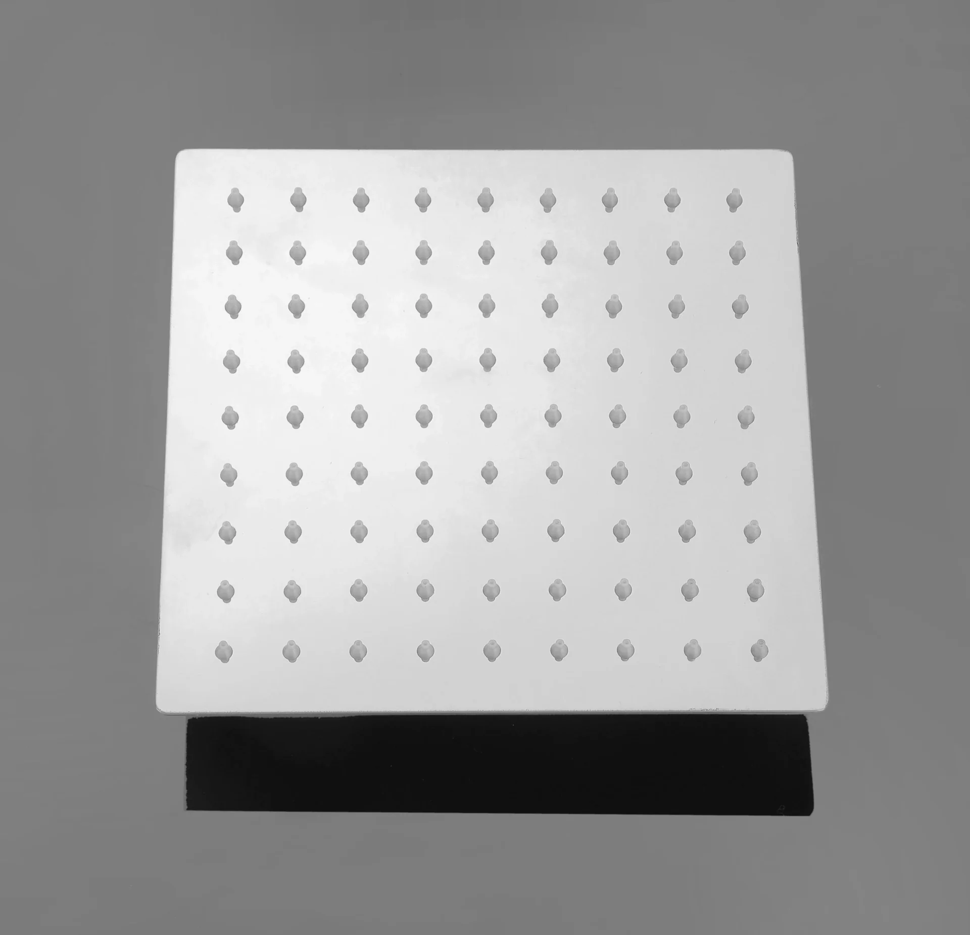 Duschkopf Kopfbrause 20x20 cm Regendusche aus Edelstahl mit 1 Strahlart G1/2 individuell einsetzbar - 4
