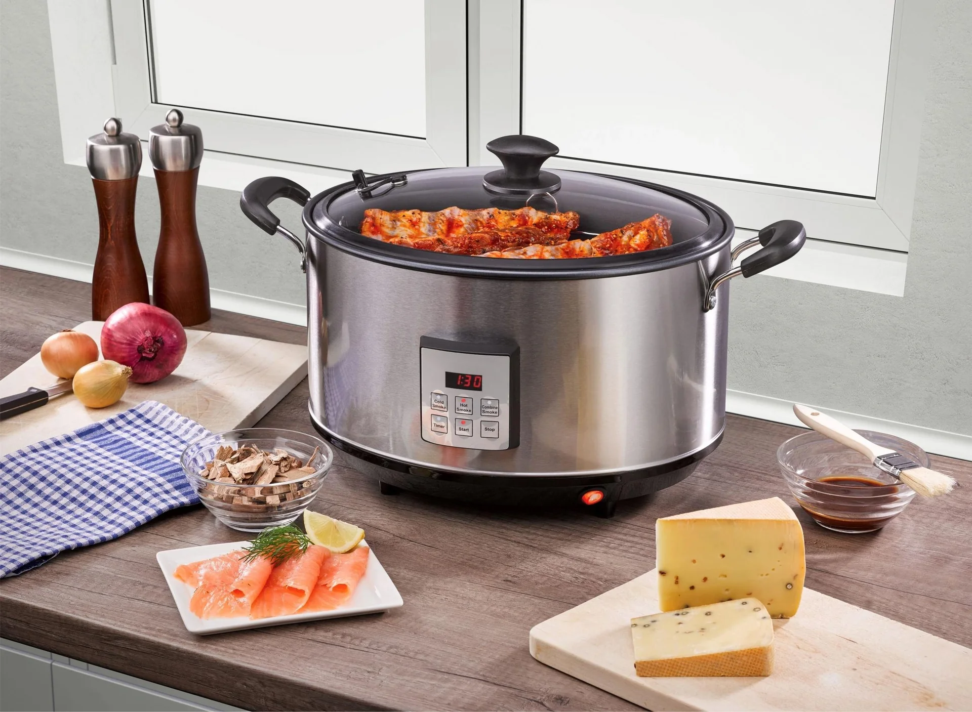 Elektrischer Räuchertopf Smoker - 4