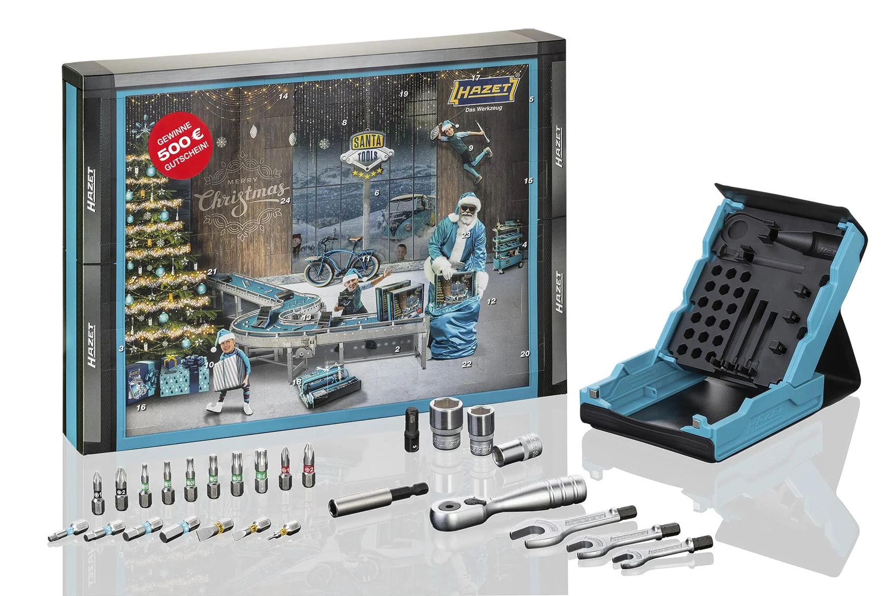 Adventskalender "SANTATOOLS", 28-teilig - 6