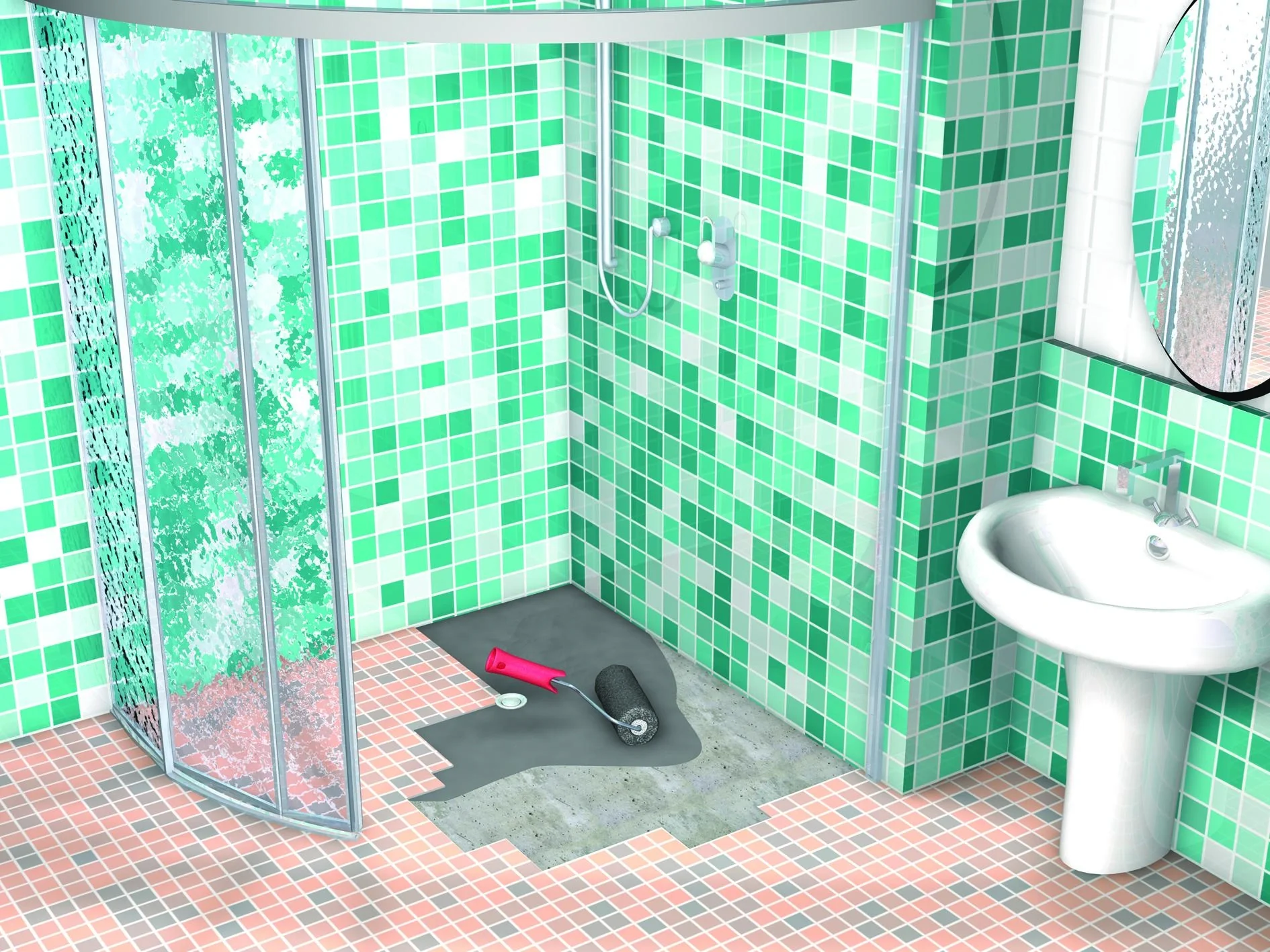 Water Stop Liquid 14 kg, streichbar, fertige Dichtmasse, 2 x 7 kg - 10