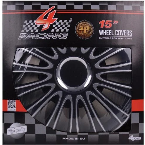 Radblendenset LeMans Pro Silver Black 15inch - 2