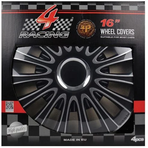 Radblendenset LeMans Pro Silver Black 16inch - 2