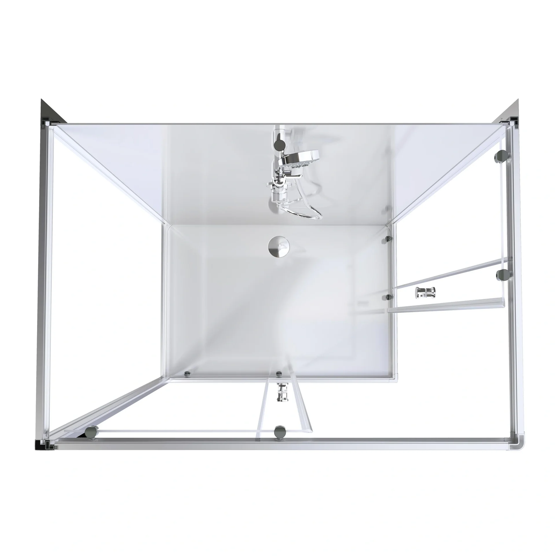Komplettdusche "White Dream" 80 x 110 x 200 cm - 5