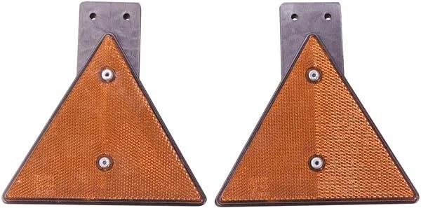 Pendel Rückstrahler Set, dreieckig - 1