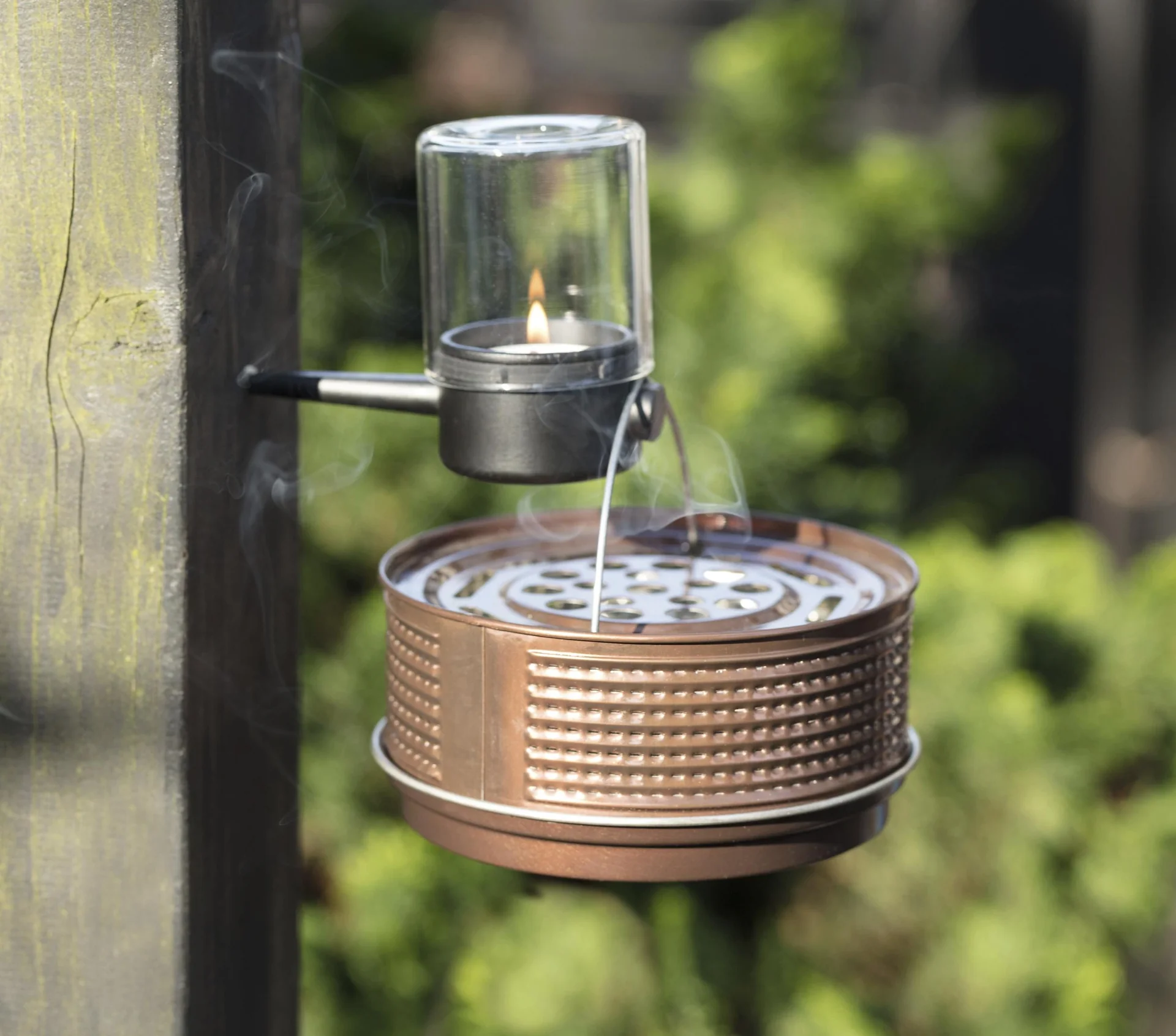 Insektenspiralhalter aus Metall, bronzefarben, inklusive 10 Insektenspiralen - 7