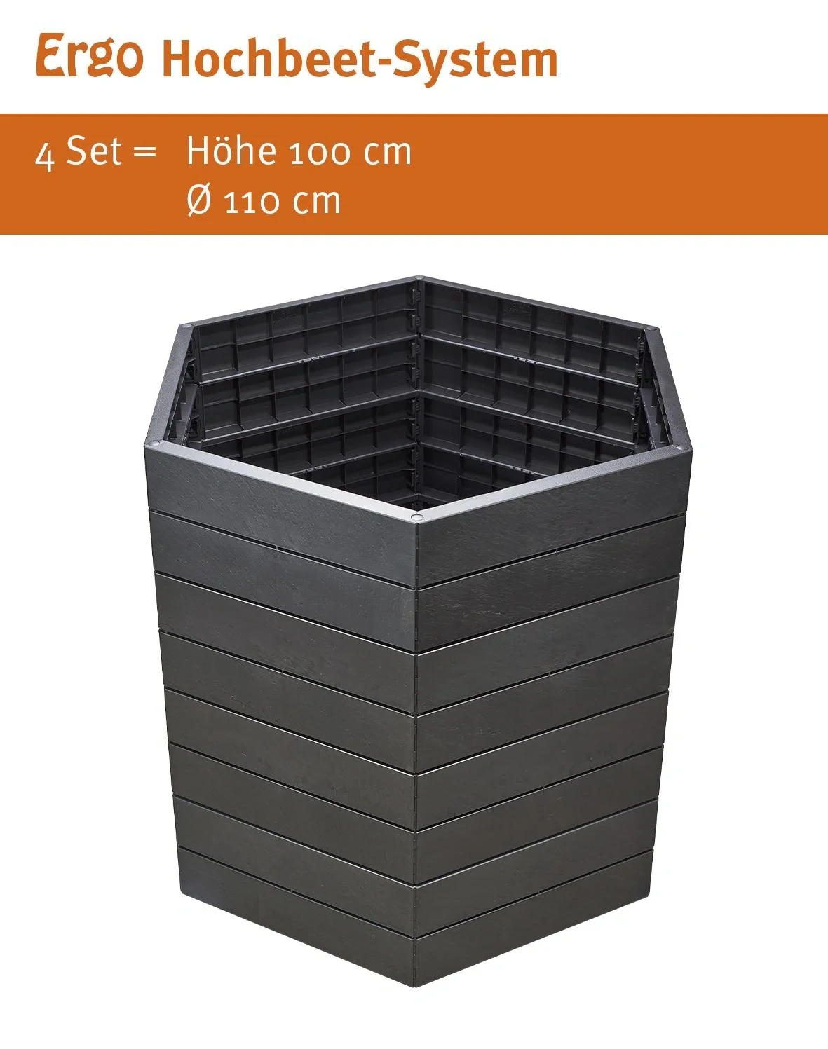 Hochbeet-System Stone "Ergo" - 10
