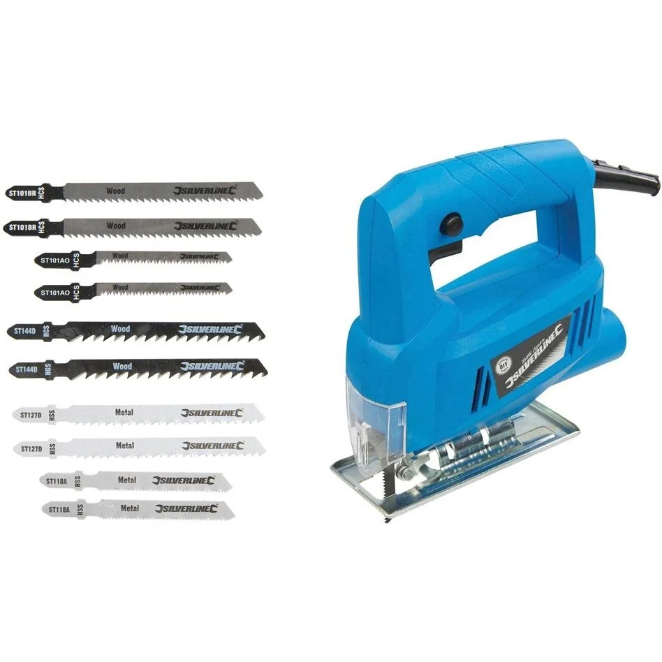 Stichsäge 350W inkl. 10-teiligem Sägeblattsatz - 3