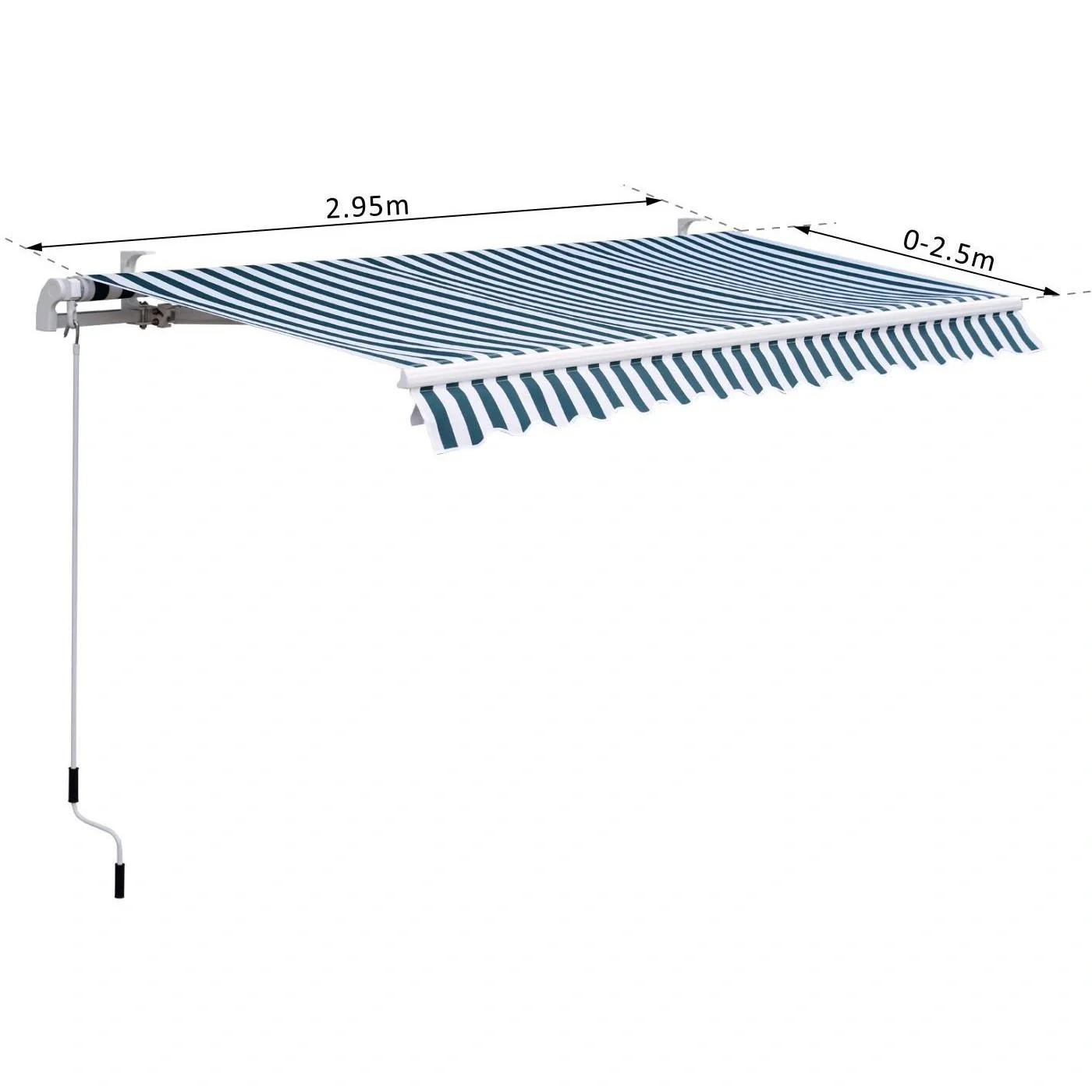 Gelenkarmmarkise für Wandmontage - 7