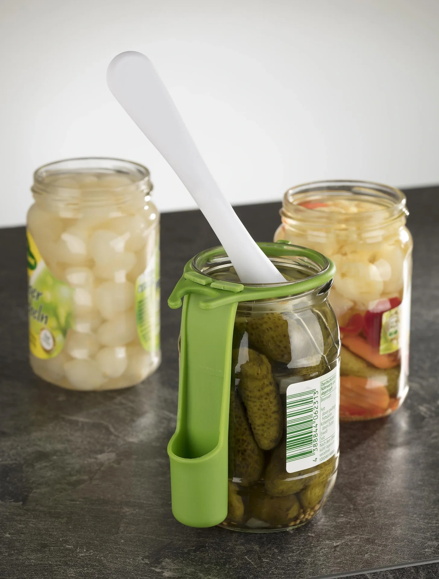 Gurkenglas-Butler mit Piekser, Limettengrün - 4