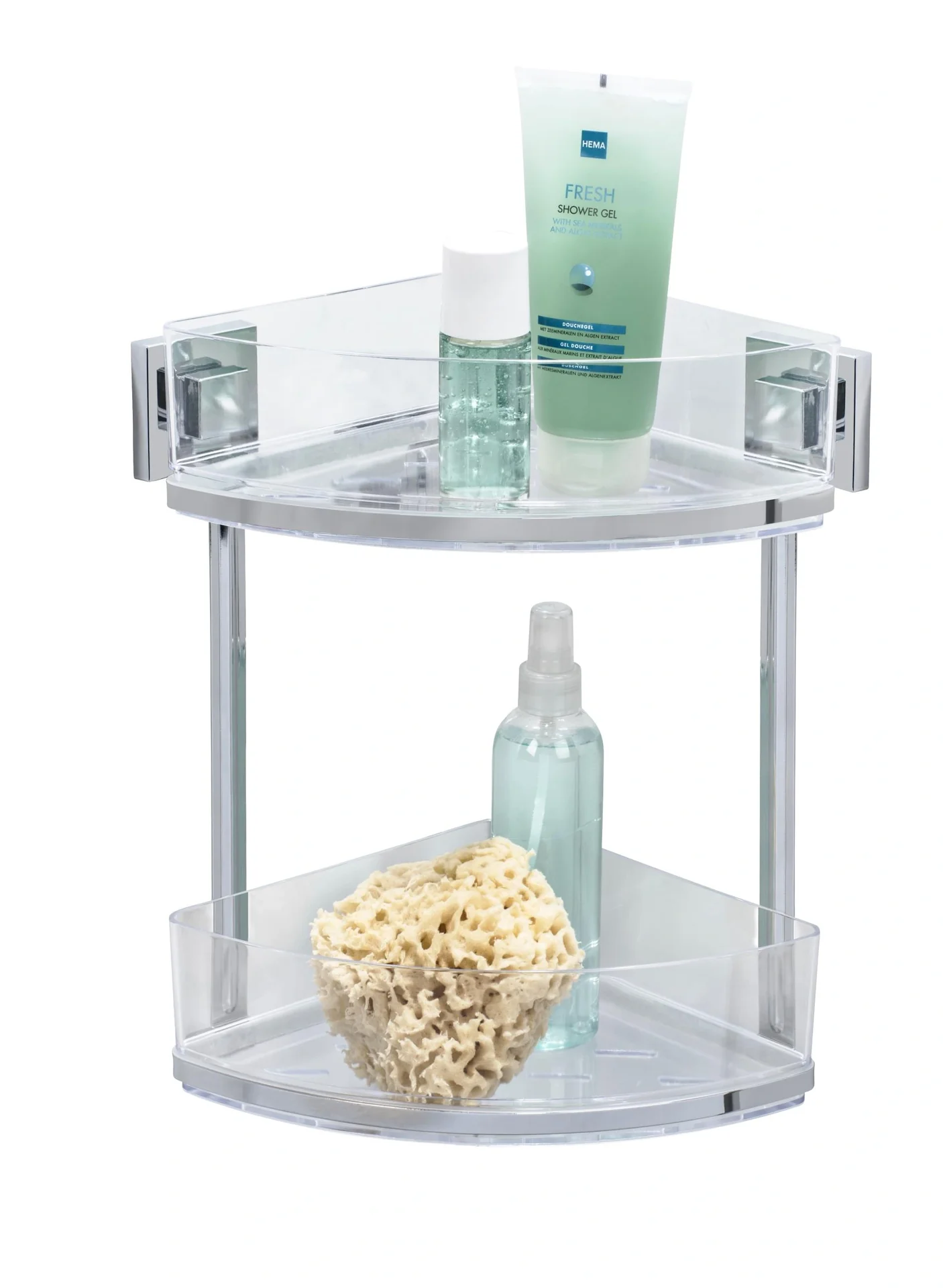 Eckregal Quadro mit zwei Etagen - 5