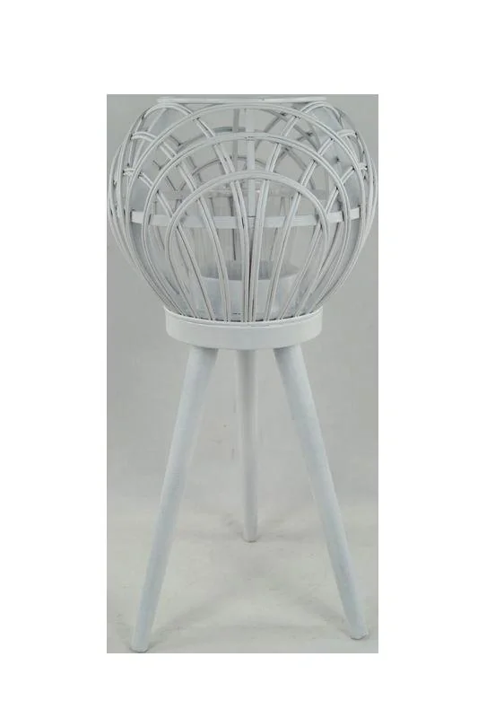 Laterne aus Bambus (rund) - 1