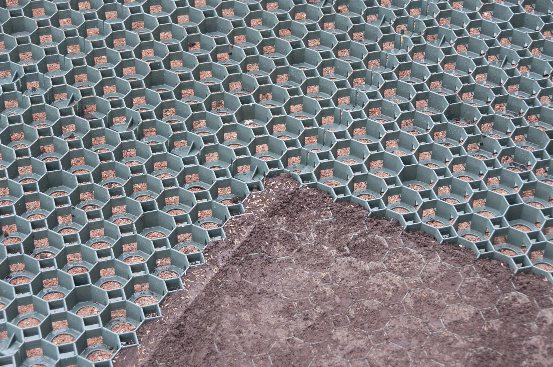 Rasengitter Set 116 Stück - 12