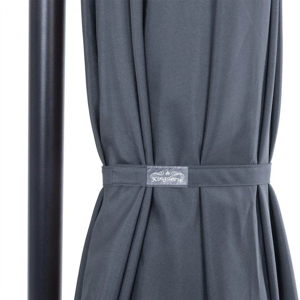 Sonnenschirm/ Gartenschirm - UV-Schutz 40+ - Aluminium - Ø330cm - 9