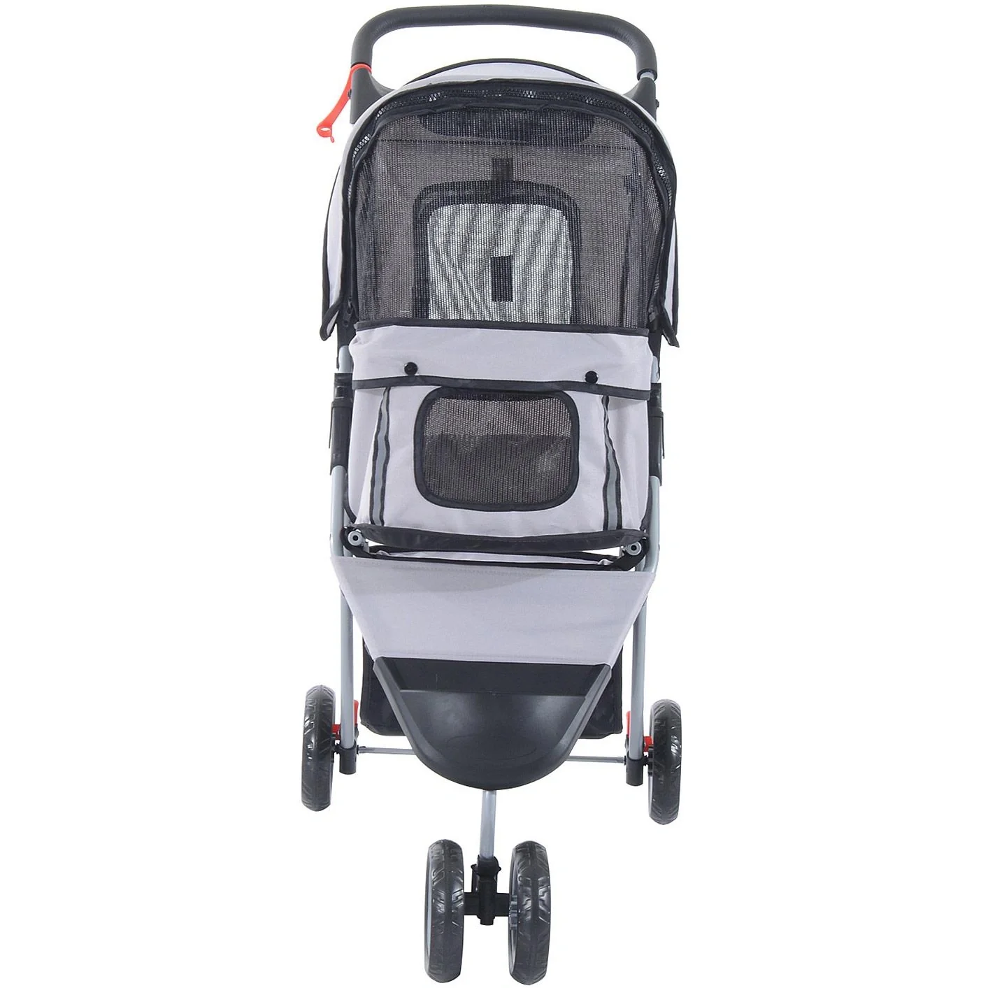 Hundewagen Hundebuggy Grau - 8