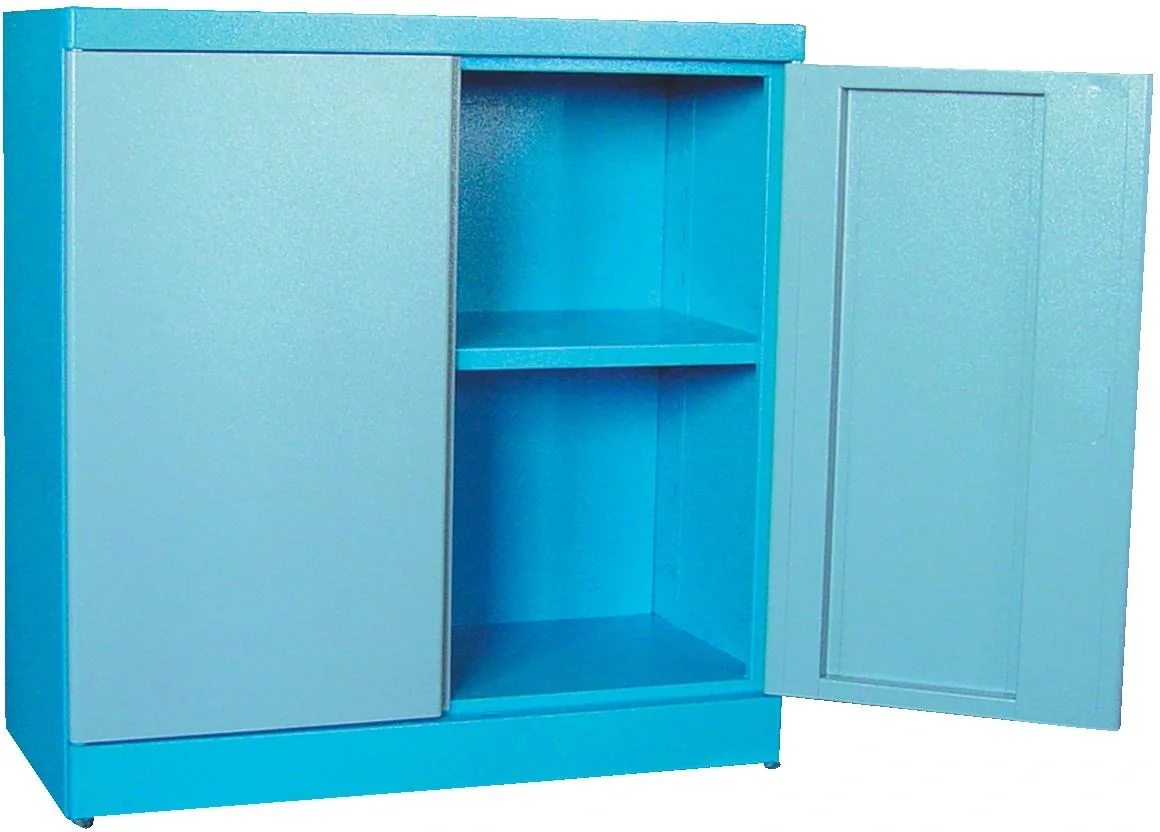 Werkzeugschrank TYP B1 2 Türen, abschließbar, 1 Fachboden - 3