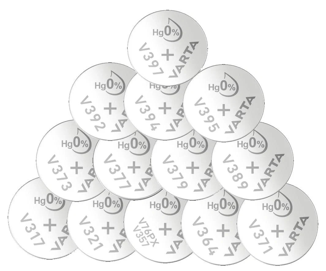 Silberoxid Knopfzelle V389 / V390 / SR54, 1,55 Volt - 1 Stück - 3