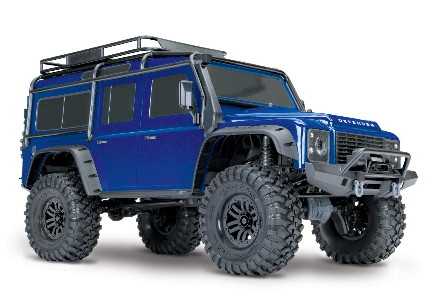 TRX-4 LR Defender 4x4 metallicblau RTR o. Akku/Lader 1/10 4WD Scale-Crawler Brushed - 2