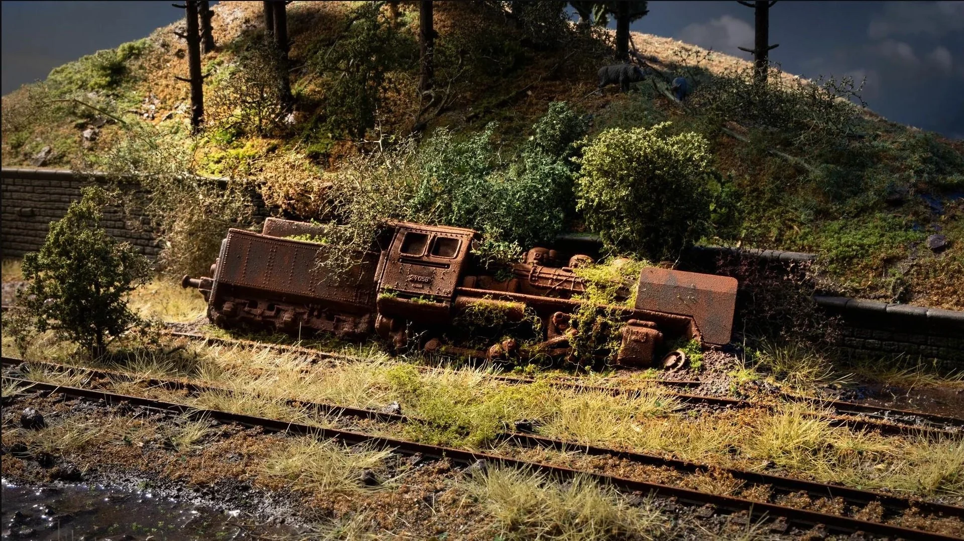 Vergessener Ort "Lokomotive" - 2