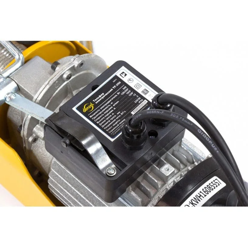 Elektrischer Drahtseilzug - Winde - Max. 600 kg - 3