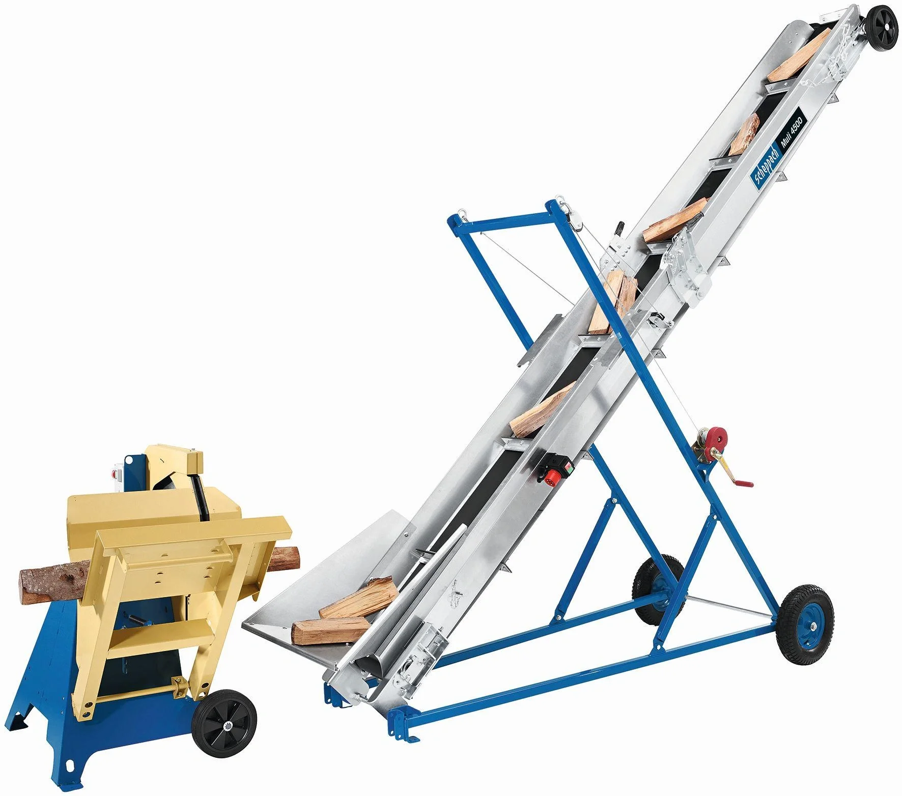Förderband Muli 4500 für Brennholz, 400 V, 50HZ,1,1kw - 4