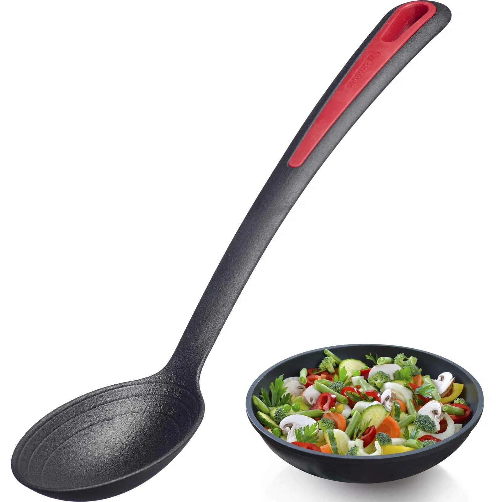 Brat- und Gemüselöffel "Gallant", mit ovaler Schöpfkelle - 8