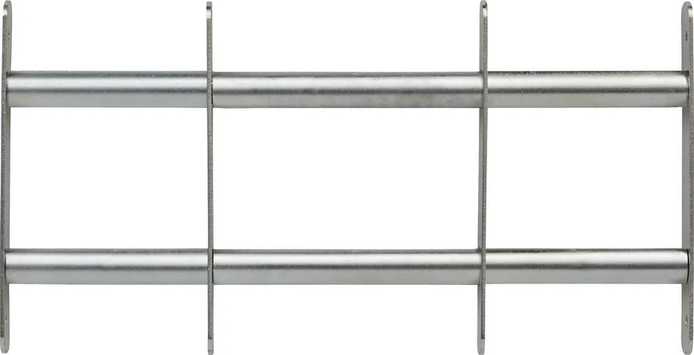 Fenstergitter 5300 individuell einstellbar, 500 - 650 x 300 mm mit 2 Querstreben - 2