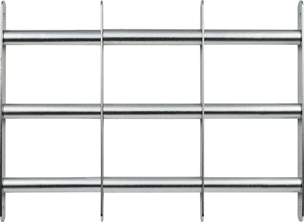 Fenstergitter 5450 individuell einstellbar, 500 - 650 x 450 mm mit 3 Querstreben - 2