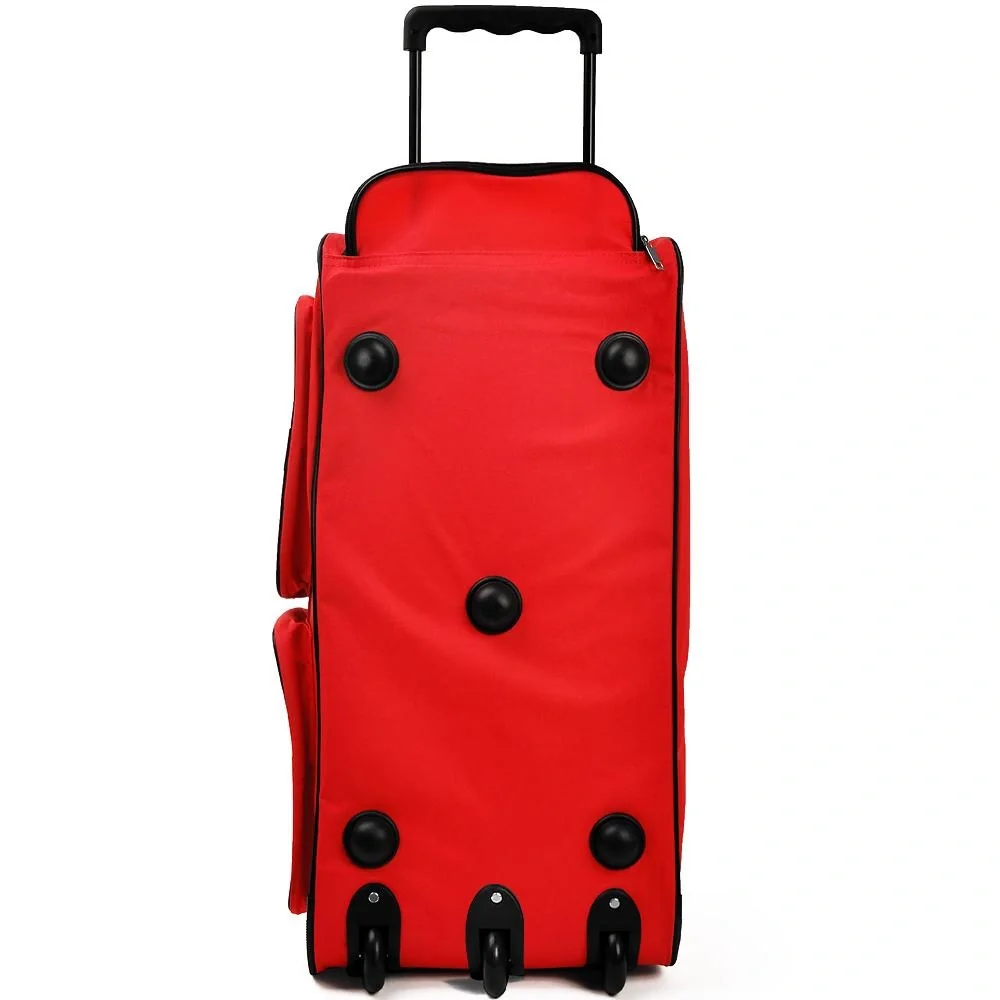 XXL-Reisetasche mit Trolleyfunktion rot 160 L - 10