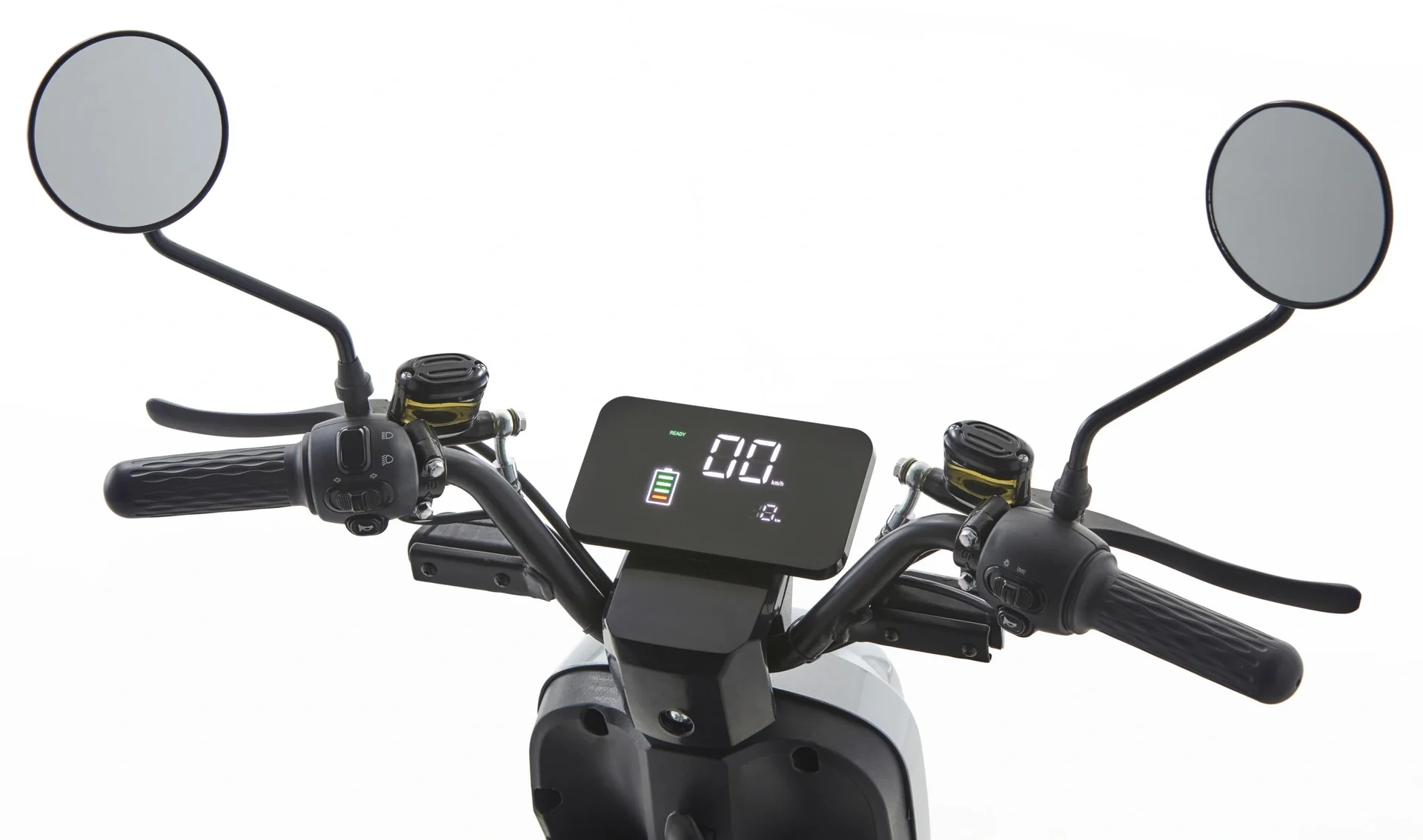 E-Roller "Messina" 20 km/h silber - Sparsam - Effizient dank hochwertigem Radnabenmotor und Lithium-Akku - 11