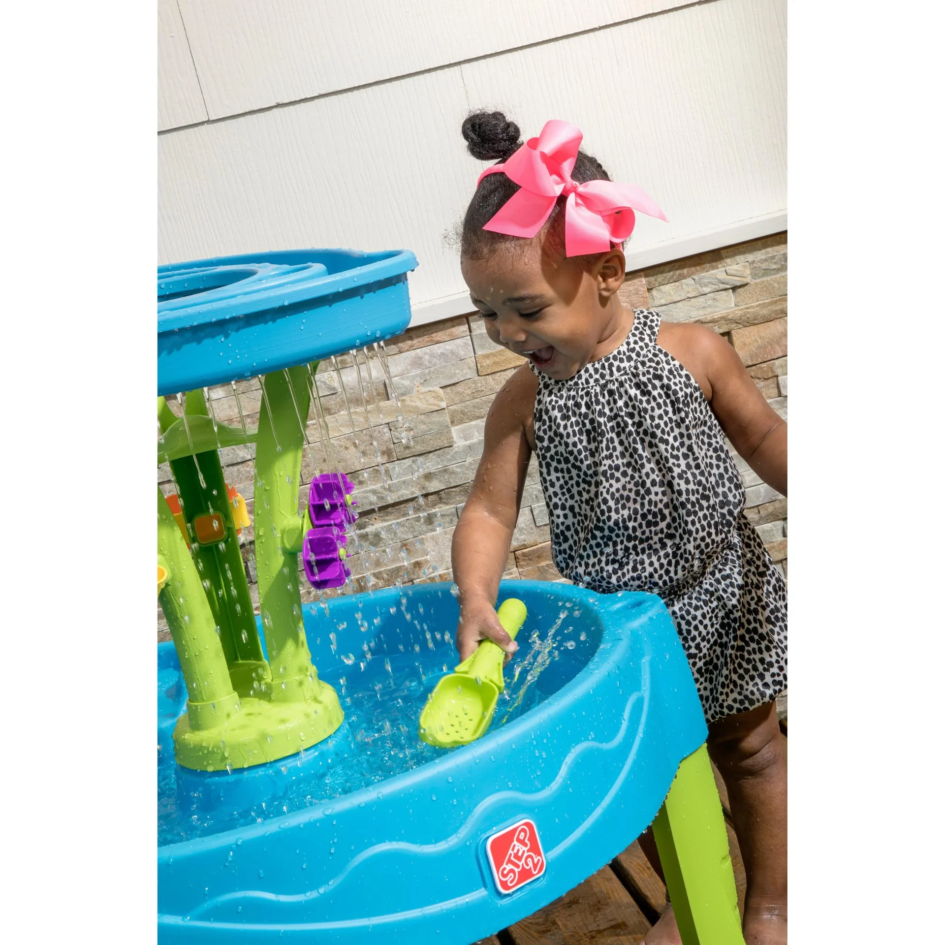 Summer Showers Splash Tower Water Table - 13