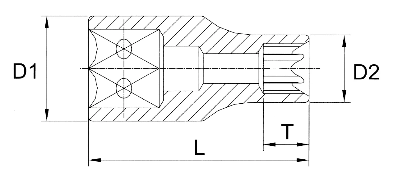 1/2" Torx-Nuss Aussen-Torx CrV E20 / 38mm (10 St.)#_3