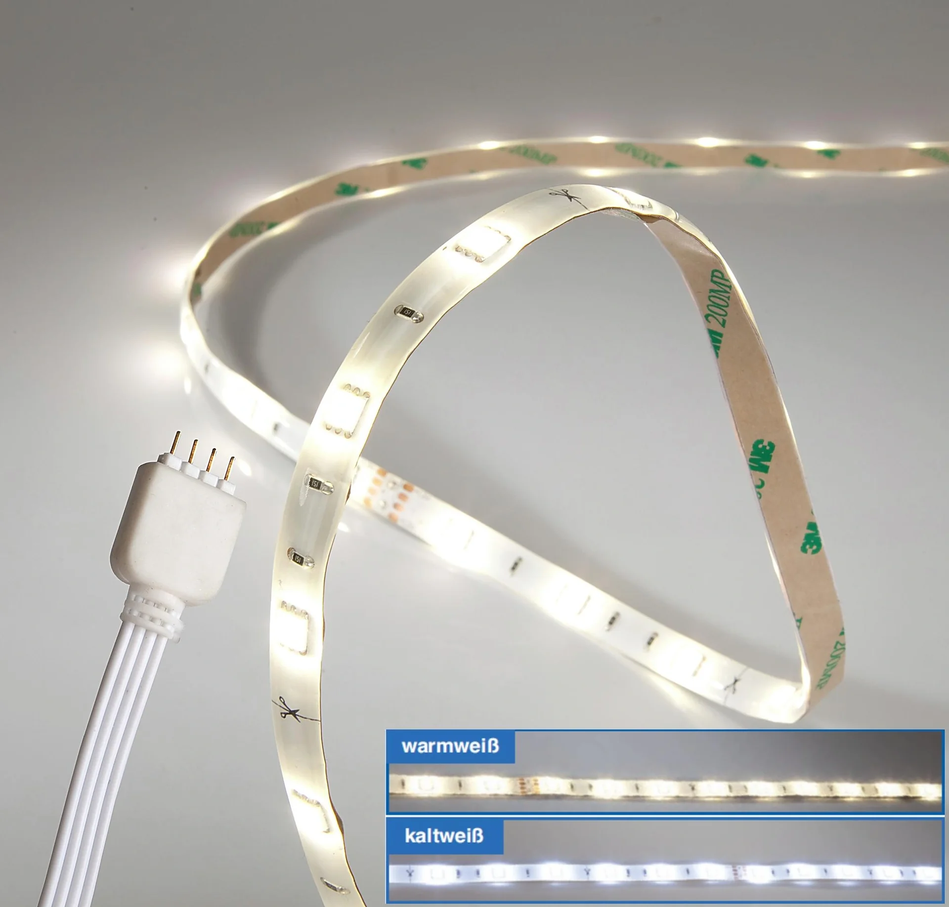 LED System Strip - 100 cm/ warmweiß - 3
