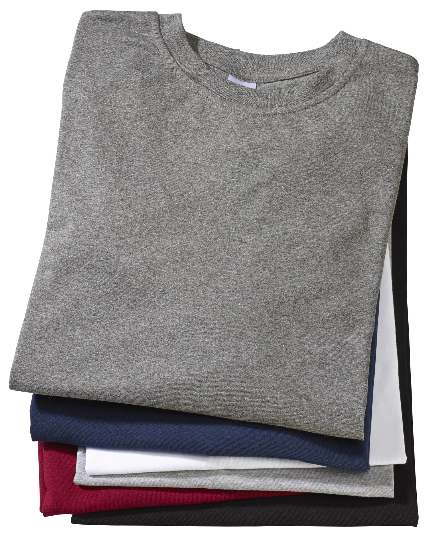 Big Size T - Shirt, anthrazit, Gr.S - 3