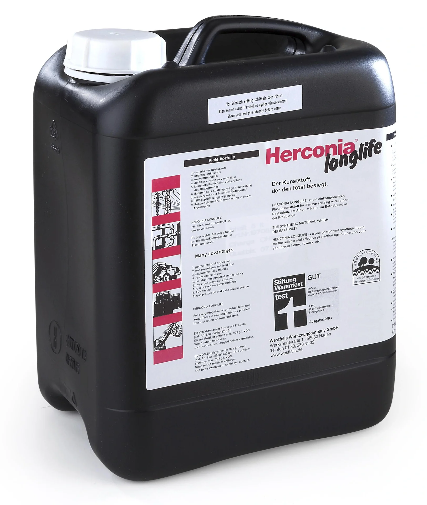 Longlife, 5000 ml - Die zuverlässige Rostschutzfarbe - 2