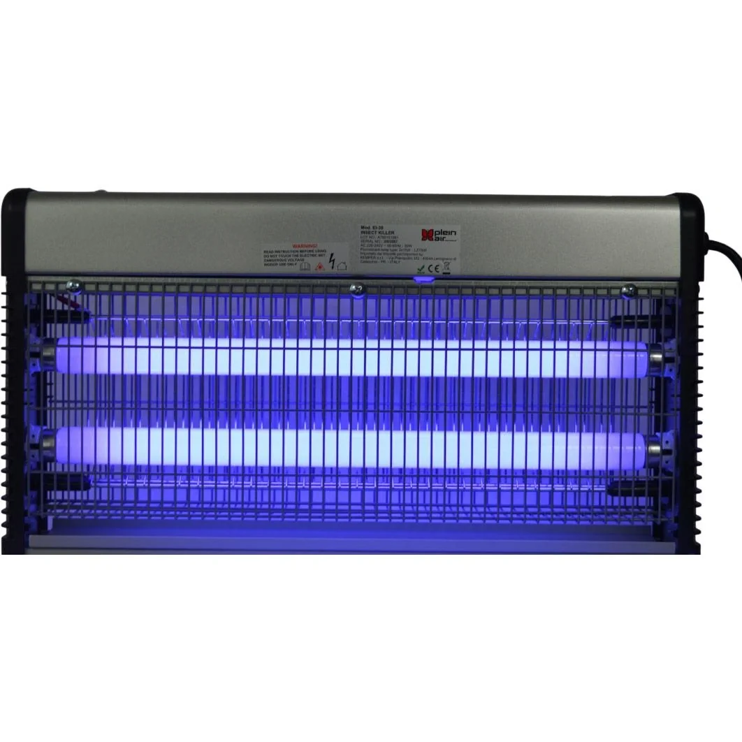 Insektenlampe - 2 Glühbirnen - 15W - 3000V - Mit herausnehmbarer Auffangschale - 4