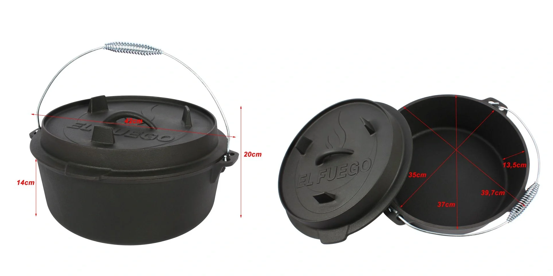 Dutch Oven 13,6 L - 6