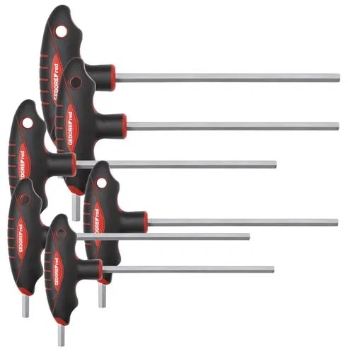 2K-T-Griff-Schraubendreher Satz 6kt 2.5-8 mm - 1