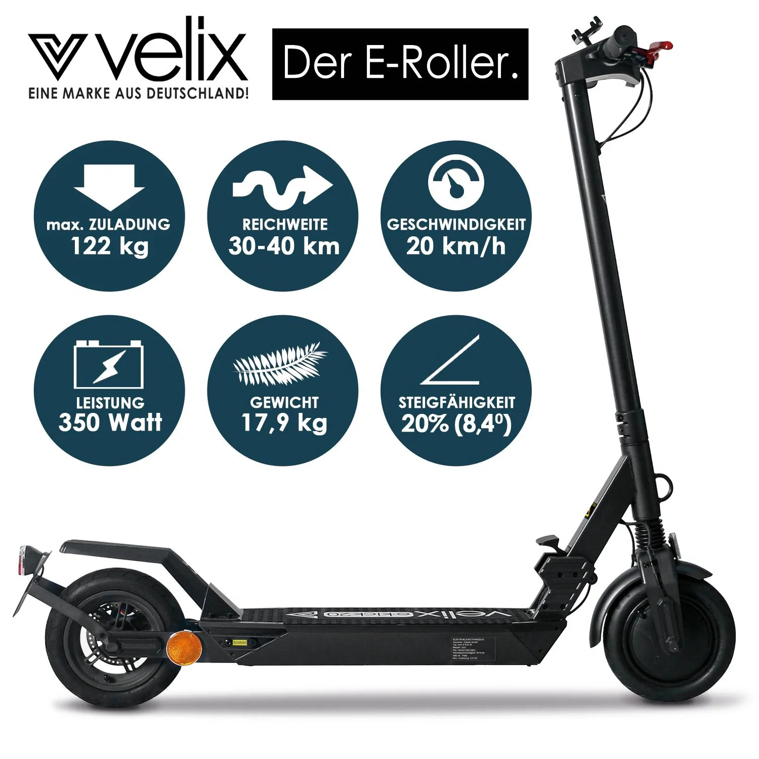 E-Scooter Kick-20" V.2021 - Lithium - 12