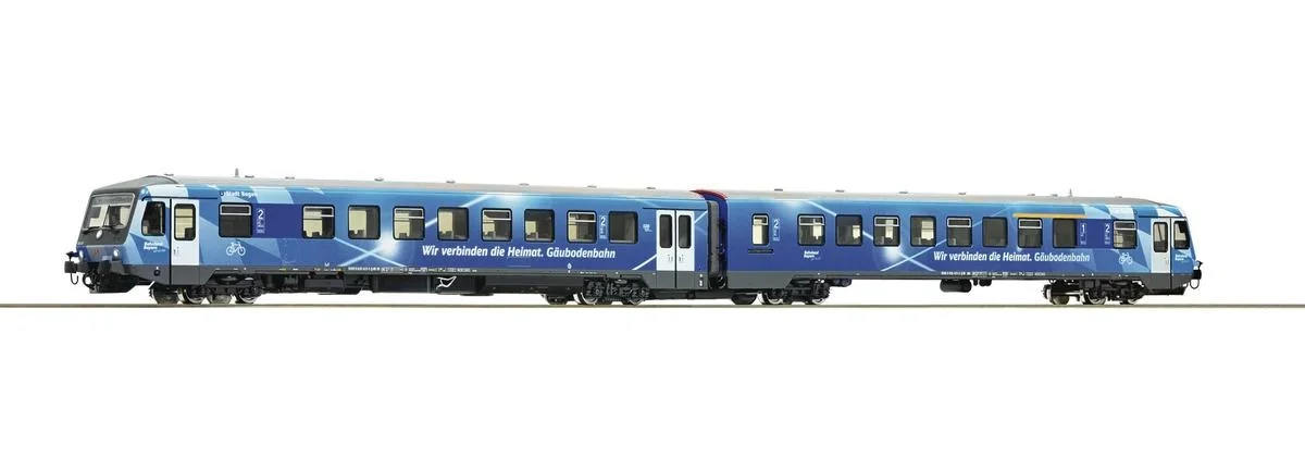Dieseltriebzug Baureihe 628.4 der Deutschen Bahn AG im Bahnland Bayern -Design - 1