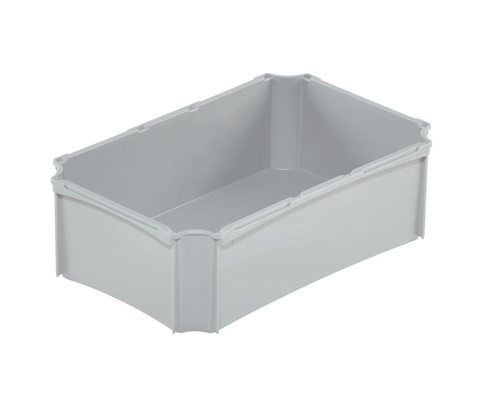Eurobox Einsatzkasten grau 1/4 gekreuzt - 2