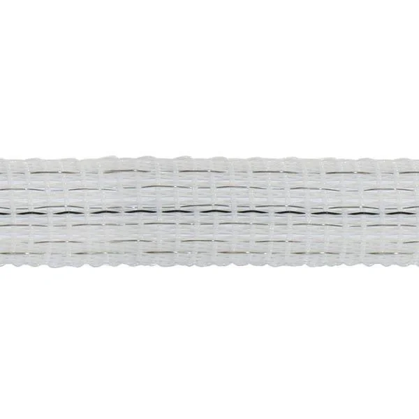 Klassisches Absperrseil, 20M Weiß,4X0,2+2X0,3 Edelstahl, 200M - 2