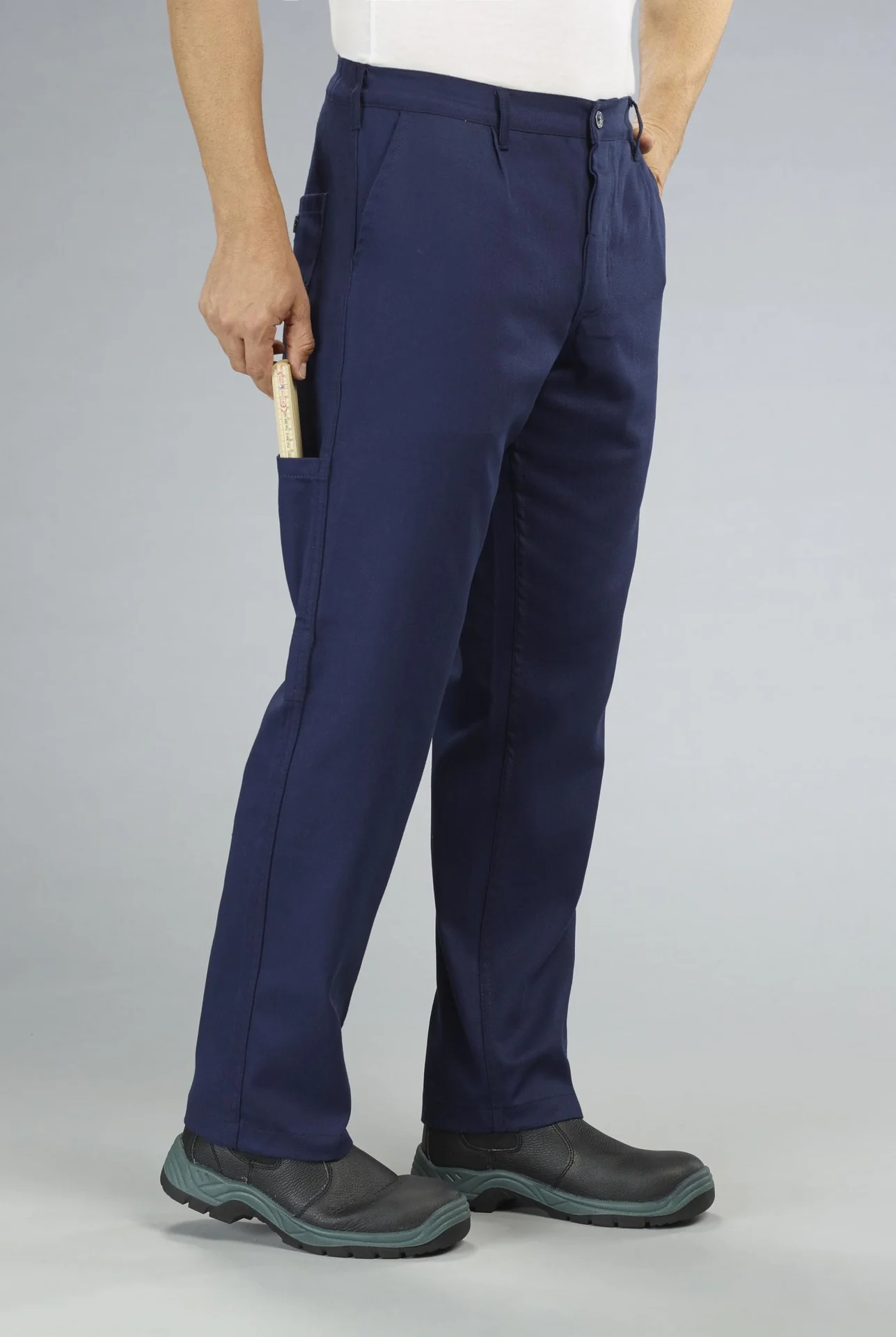 Bundhose im Doppelpack, Farbe hydronblau, Gr.48 - 5