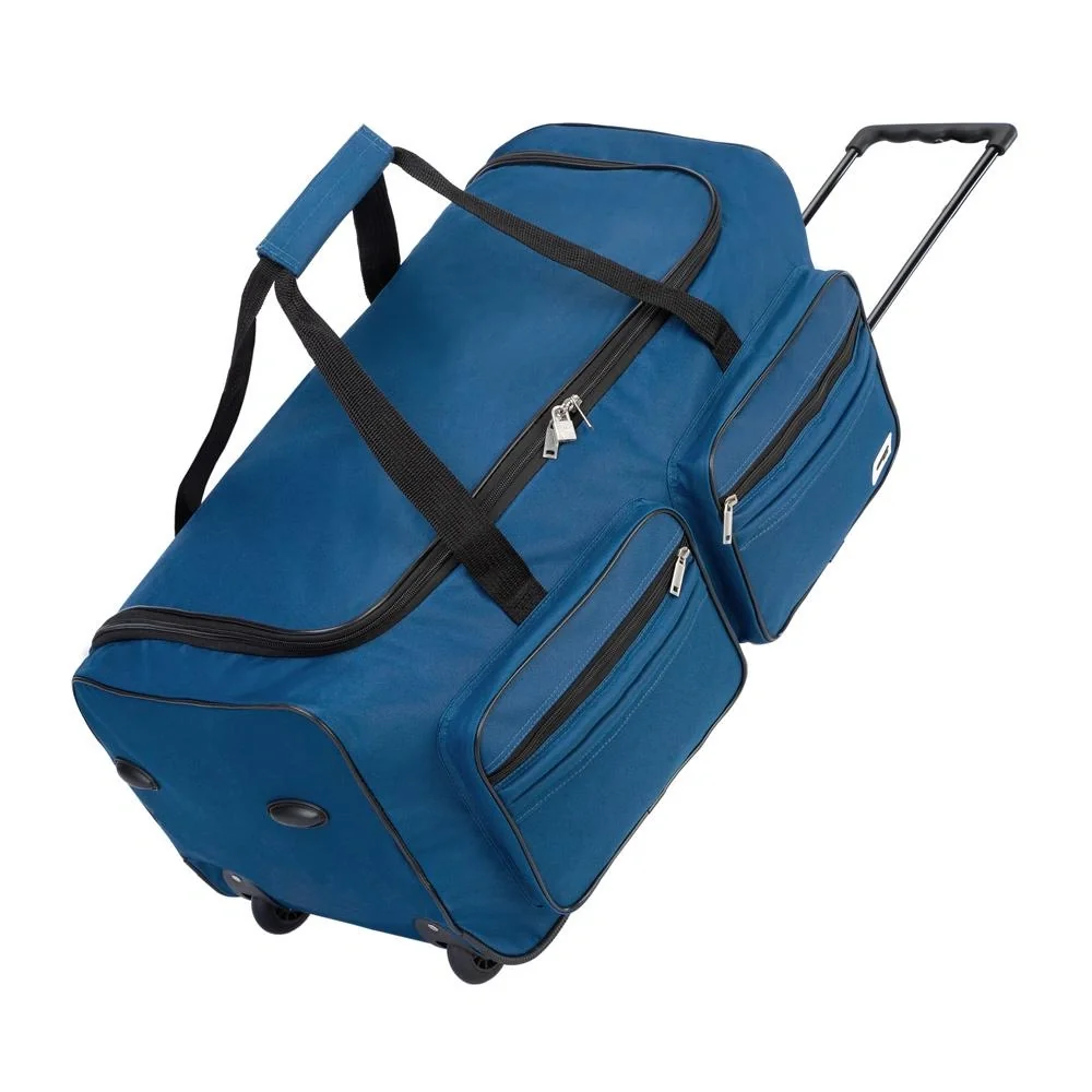 Reisetasche mit Rädern Blau 85 Liter - 4