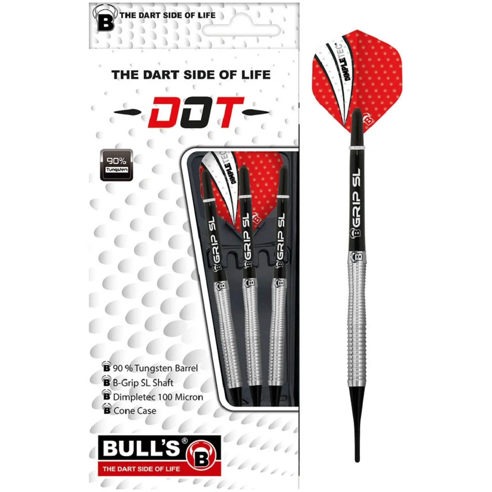 Dot D2 90% Tungsten Soft Dart 18g - 3