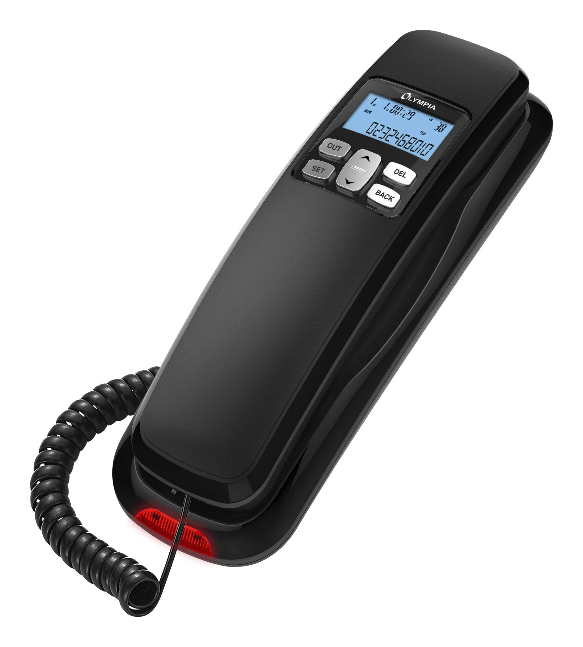 Schnurgebundenes Großtastentelefon mit LCD Display - 1