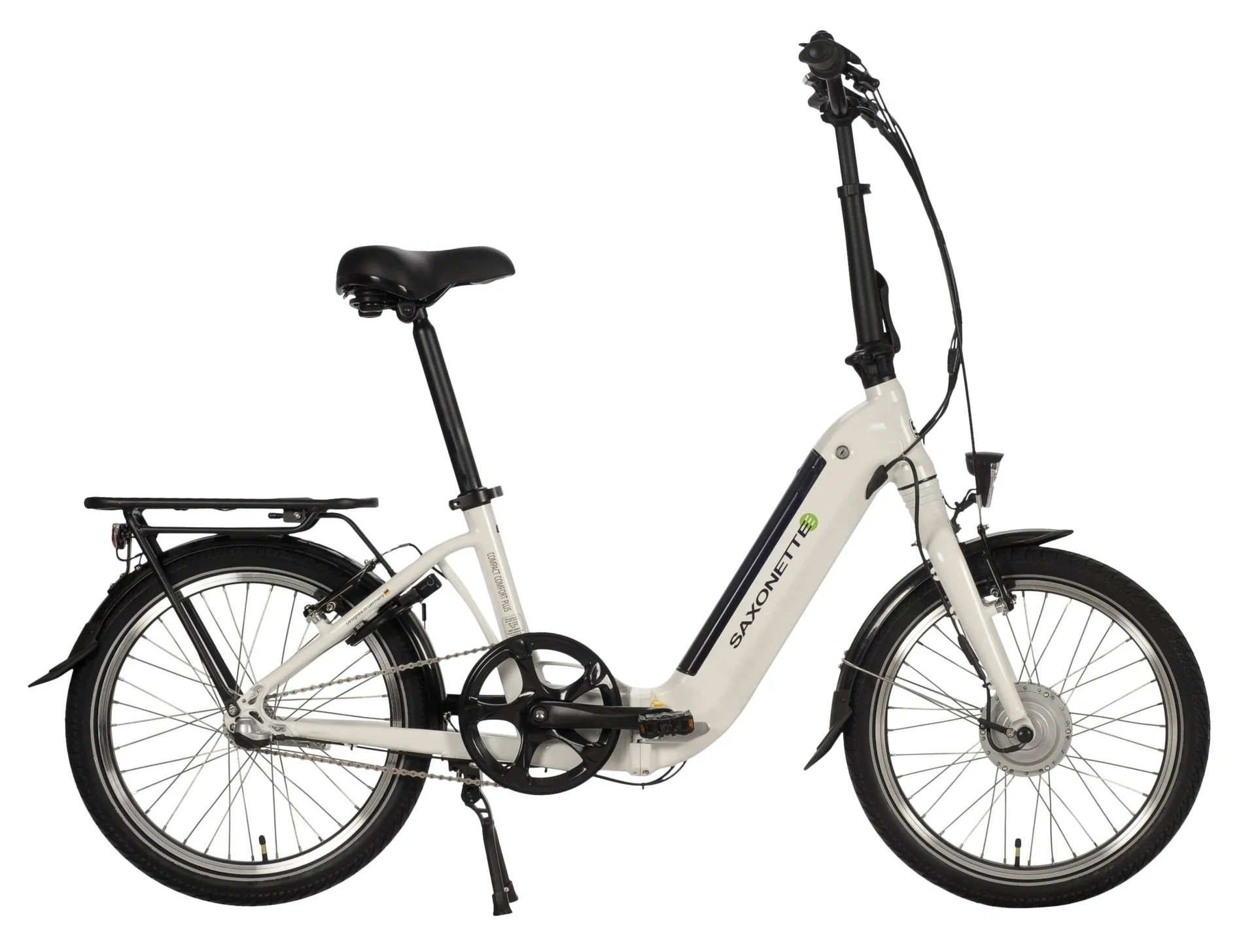 Unisex E-Faltrad, 20 Zoll, Rahmenhöhe 33 cm,3 Gang Nabenschaltung, weiß, Sylt - 7