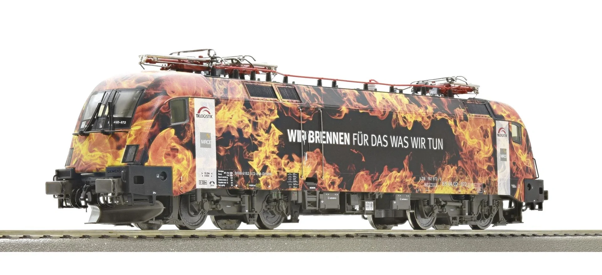 Elektrolokomotive 182 572 der TX-Logistik - 6