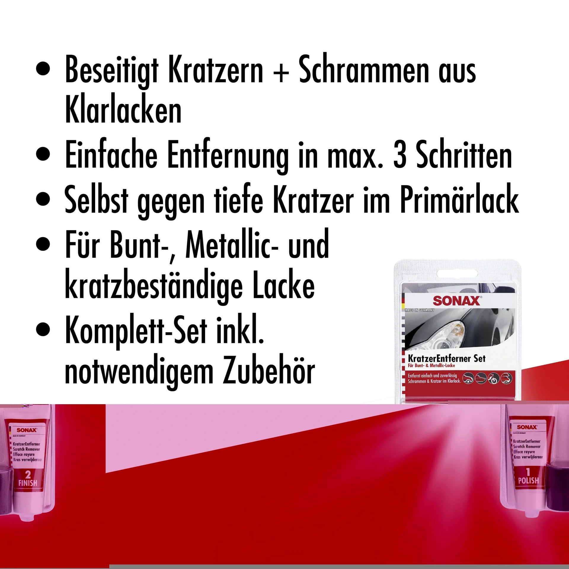 Kratzerentferner Set 50 ml - 8